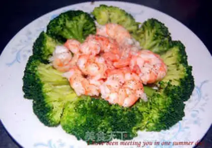 Make Shrimp broccoli step 3