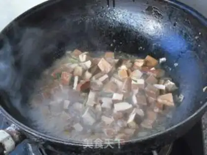 Make Pepper fried tofu step 2