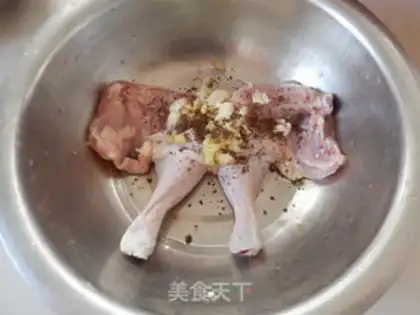 Make Pelican hands tore chickens step 1