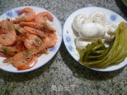 Make Snow shrimp fried mushrooms step 0