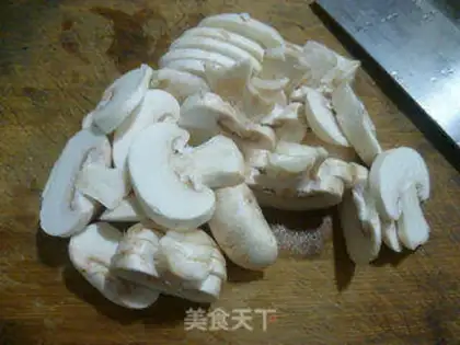 Make Snow shrimp fried mushrooms step 2