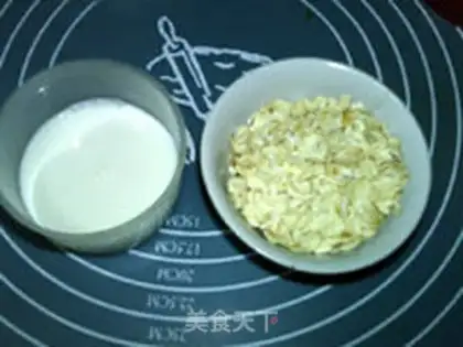 Make oatmeal soup for bread step 0