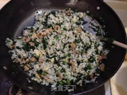 Make Mustard rice step 11