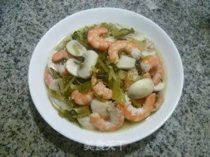 Make Snow shrimp fried mushrooms step 9