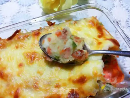 Make Cheese mashed step 10