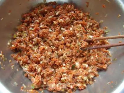 Make Carrot rolls step 6