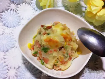 Make Cheese mashed step 12
