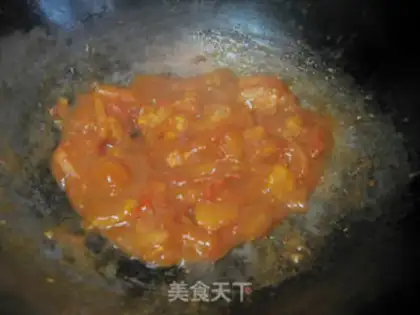 Make Tomato egg noodles step 3