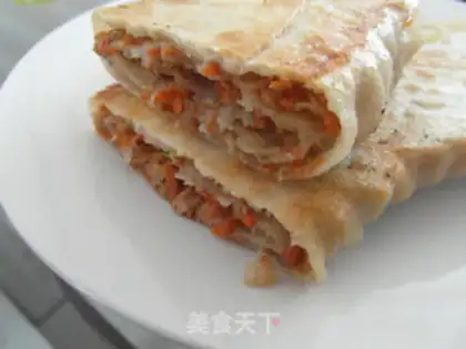 Make Carrot rolls step 15