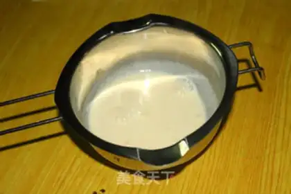 Make Coconut cheese snack step 1