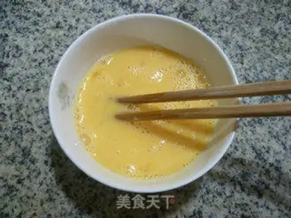 Make Sour eggs and broccoli step 2