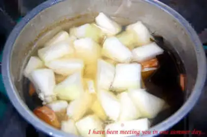 Make Seaweed snail soup step 4