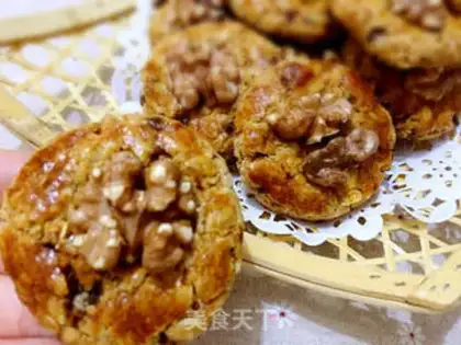 Make Feeding oatmeal walnuts step 9