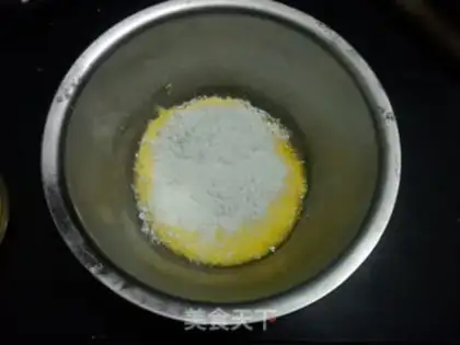 Make Rose cookies step 1