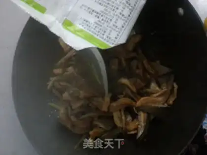 Make Mushroom fried meat step 6