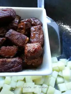 Make Curry beef rice step 5