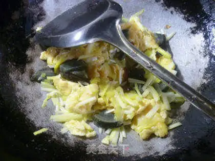 Make The sprouts are fried eggs step 8
