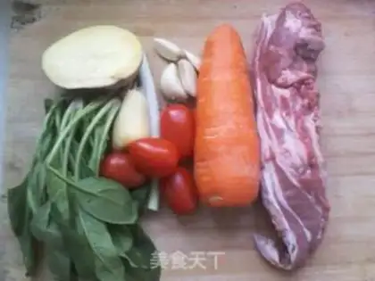 Make Xinjiang lamb soup step 0