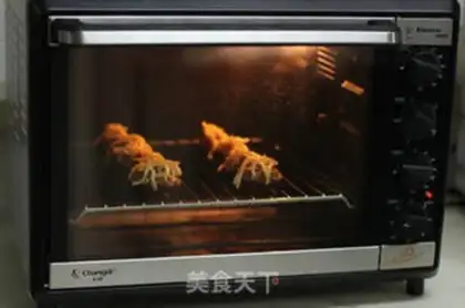 Make Cheese-cracking mushrooms step 8