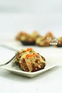 Make Cheese-cracking mushrooms step 10