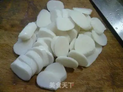 Make Hot fried rice cake step 2