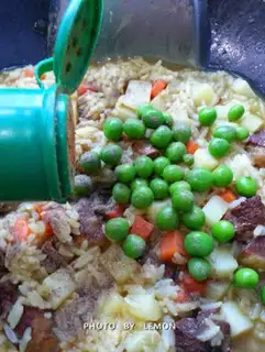 Make Curry beef rice step 13