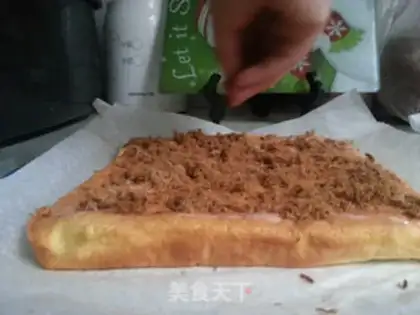 Make Meat pine cake rolls step 18