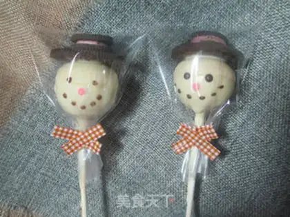 Make Lollipop cake step 17