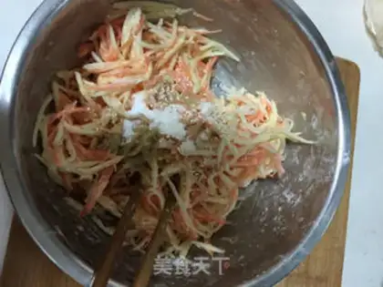 Make A carrot potato step 4