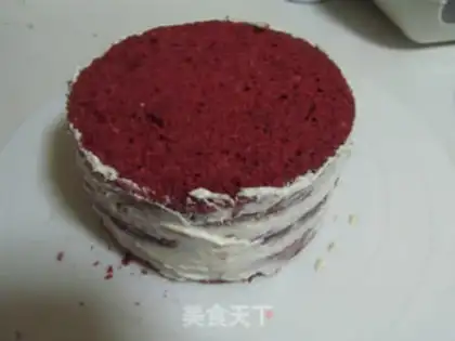 Make Red velvet cake step 15