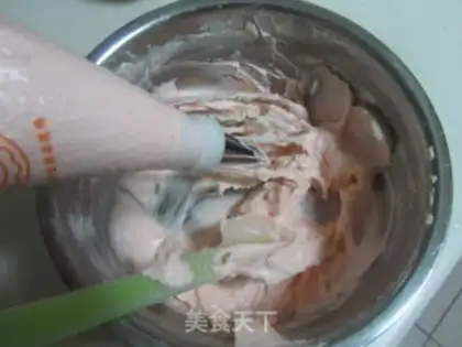 Make Red velvet cake step 17
