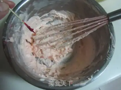 Make Red velvet cake step 19