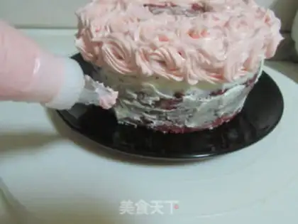 Make Red velvet cake step 20