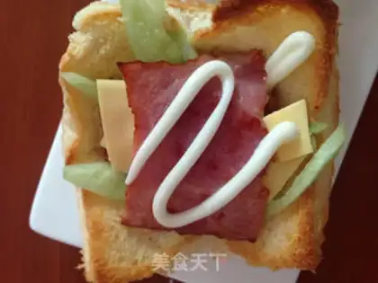 Make Bacon Cheese Tower step 8