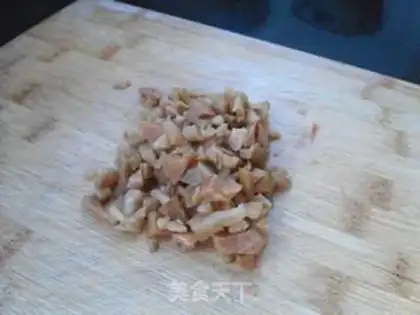 Make Scrambled radish step 0
