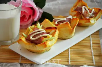 Make Bacon Cheese Tower step 9