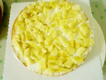 Make Autumn butter cream cake step 19