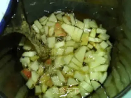 Make Plate apple soy step 8