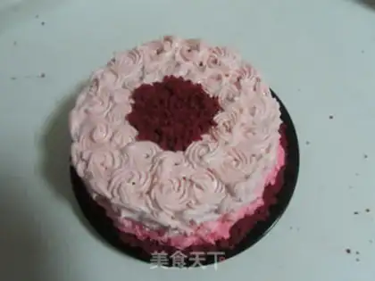 Make Red velvet cake step 23