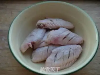 Make Microwave chicken wings step 1