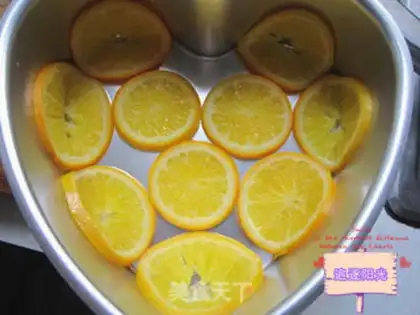 Make Fresh orange cake step 1