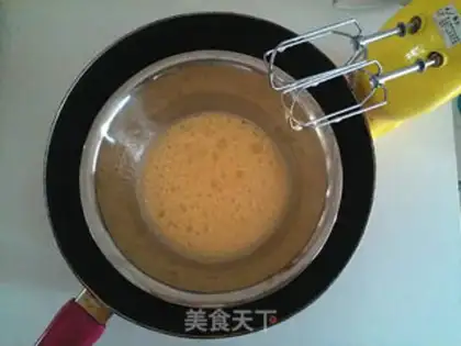 Make Honey blueberry cake step 1