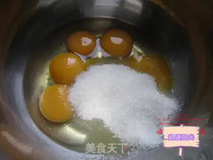 Make Fresh orange cake step 3