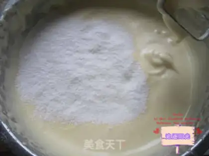 Make Fresh orange cake step 4