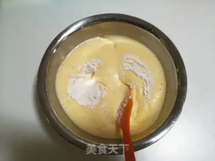Make Honey blueberry cake step 5