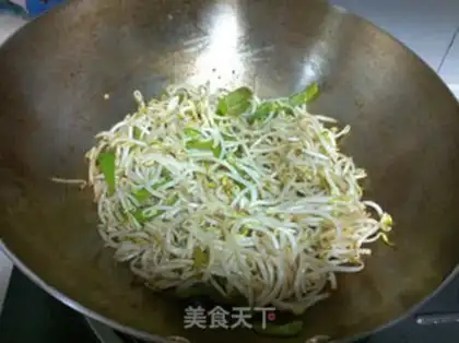 Make Green bean sprouts step 7