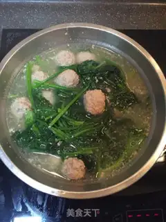 Make Spinachball soup step 8