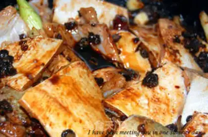 Make The beans are burning fish step 6
