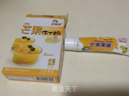 Make Mango pudding step 0