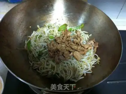 Make Green bean sprouts step 8